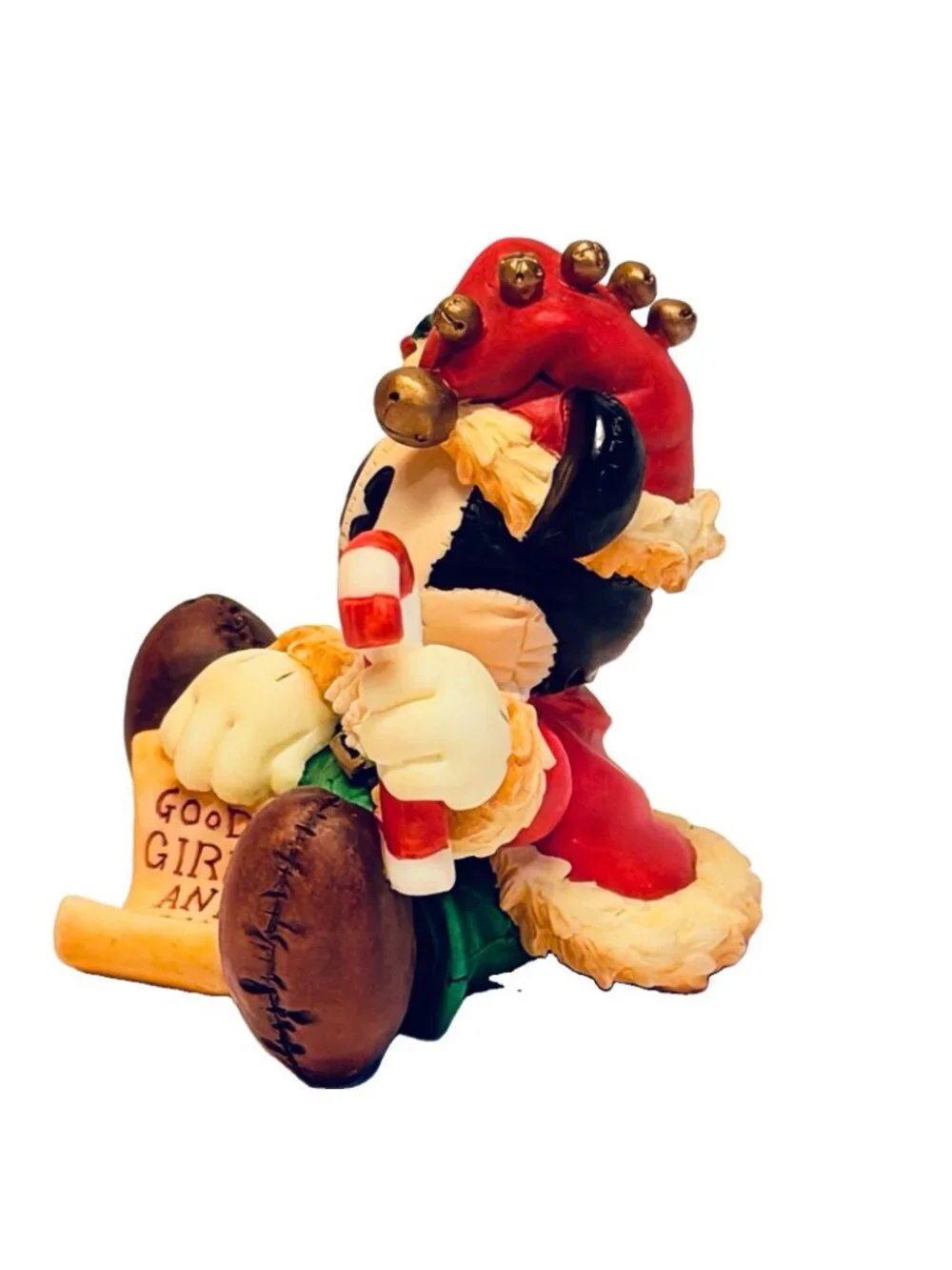 Mickey as Rag Doll Santa Disney Enesco 3.5